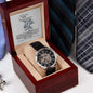 To Our Son - Men's Openwork Watch