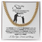To My Son - Cuban Link Chain