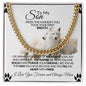 To Our Son - Cuban Link Chain