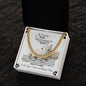 To Our Son - Cuban Link Chain