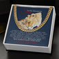 TO MY WONDERFUL SON- CUBAN LINK CHAIN