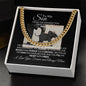 To My Son - Cuban Link Chain