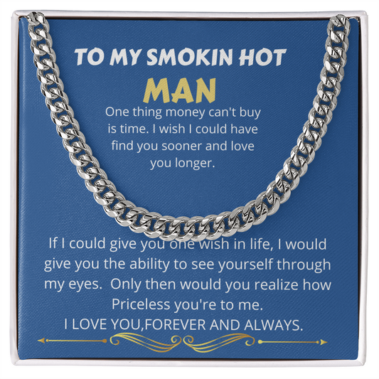 My Man - Love You - Cuban Link Chain