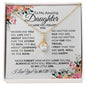 TO MY AMAZING DAUGHTER-MY- Alluring Beauty Necklace