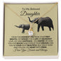 To My Beloved Daughter - Alluring Beauty Necklace