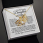 To My Lovely Daughter - Alluring Beauty Necklace