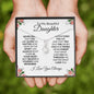 To My Beautiful Daughter-Alluring Beauty Necklace