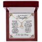 To My Beautiful Daughter-Alluring Beauty Necklace