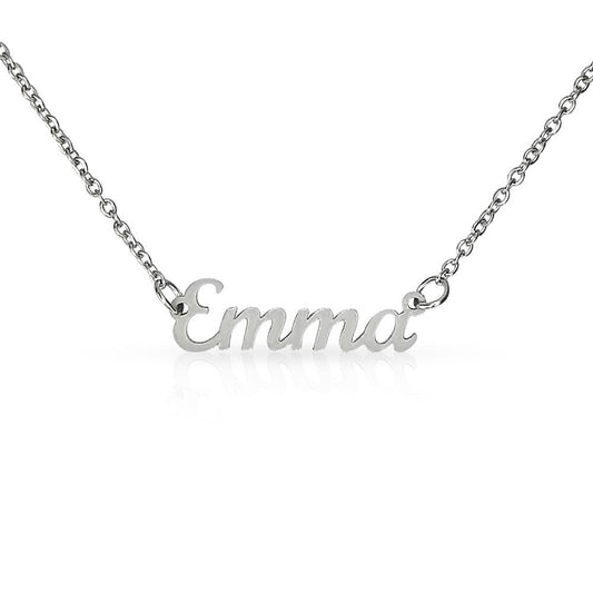 To My Daughter- Congratulations U Meant the World to me- Personalized Name Necklace
