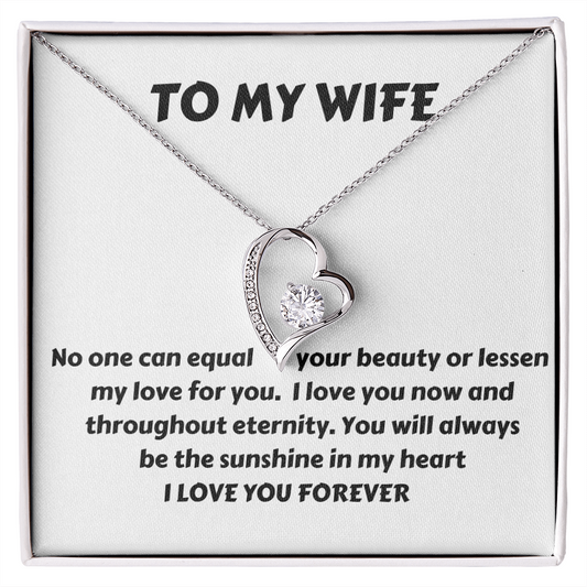 TO MY WIFE