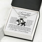 To My Lovely Daughter-Forever Love Necklace