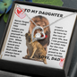 To My Daughter. - Special - Forever Love Necklace