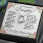 TO MY BEAUTIFUL DAUGHTER-BEST- Forever Love Necklace