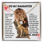To My Daughter. - Special - Forever Love Necklace