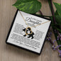 To My Lovely Daughter-Forever Love Necklace