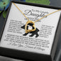 To My Lovely Daughter-Forever Love Necklace