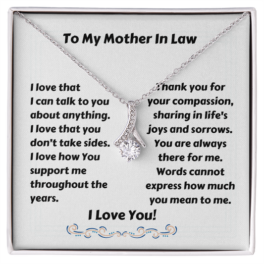 TO MY MOTHER IN LAW