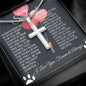 To My Soulmate - Cross Necklace