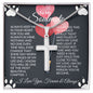 To My Soulmate - Cross Necklace