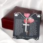 To My Soulmate - Cross Necklace