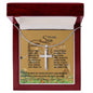 To My Son - Cross Necklace
