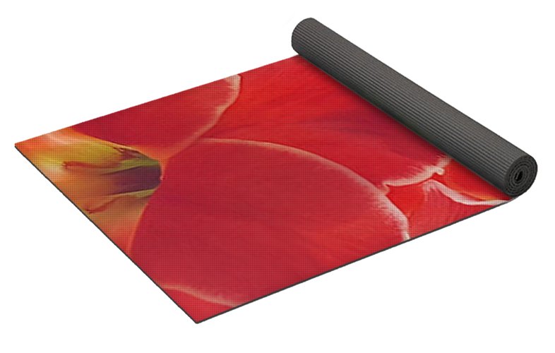 Red The Color Of Love - Yoga Mat