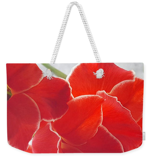 Red The Color Of Love - Weekender Tote Bag